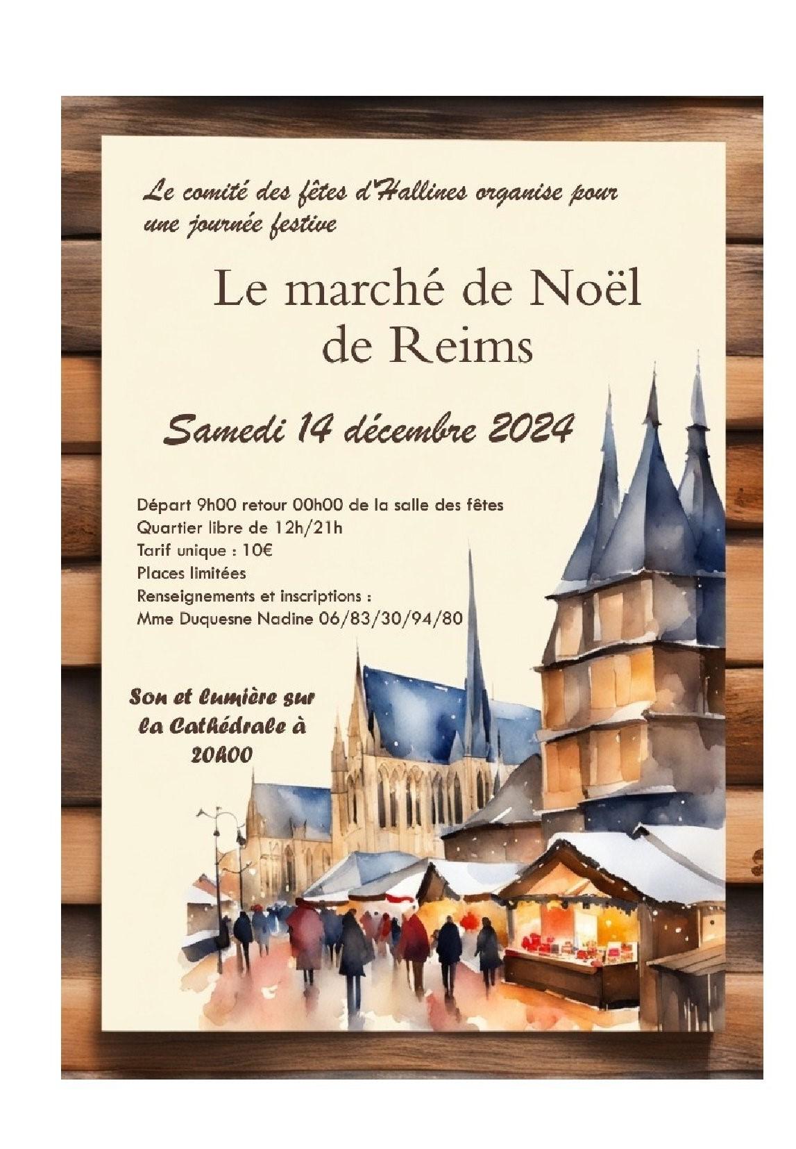 Marche de noel reims